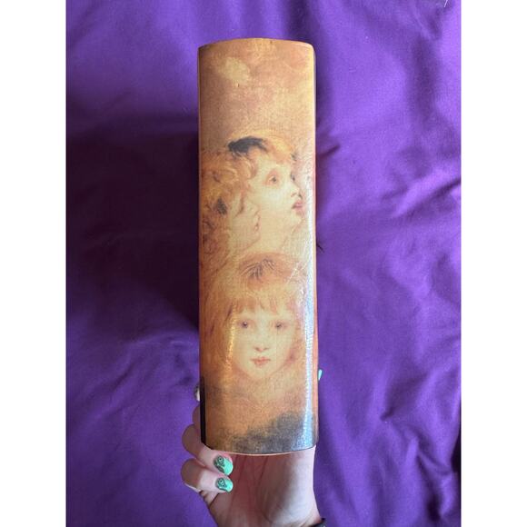 Vintage Cherubs Photo Album – Holds 128 4x6 Photos– Angel Design–Used Condition - Picture 1 of 14